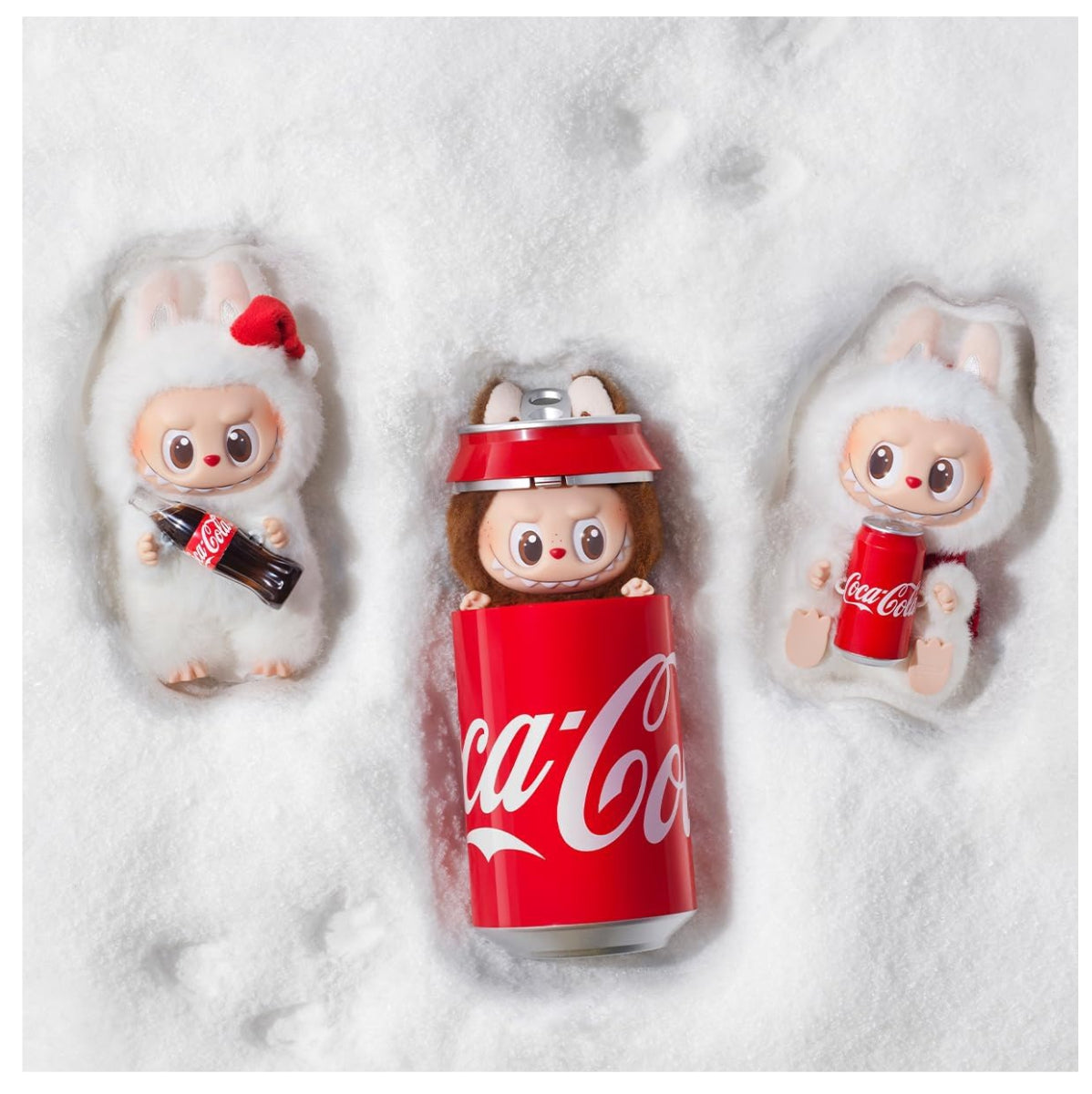 Labubu Peluche Coca - Cola
