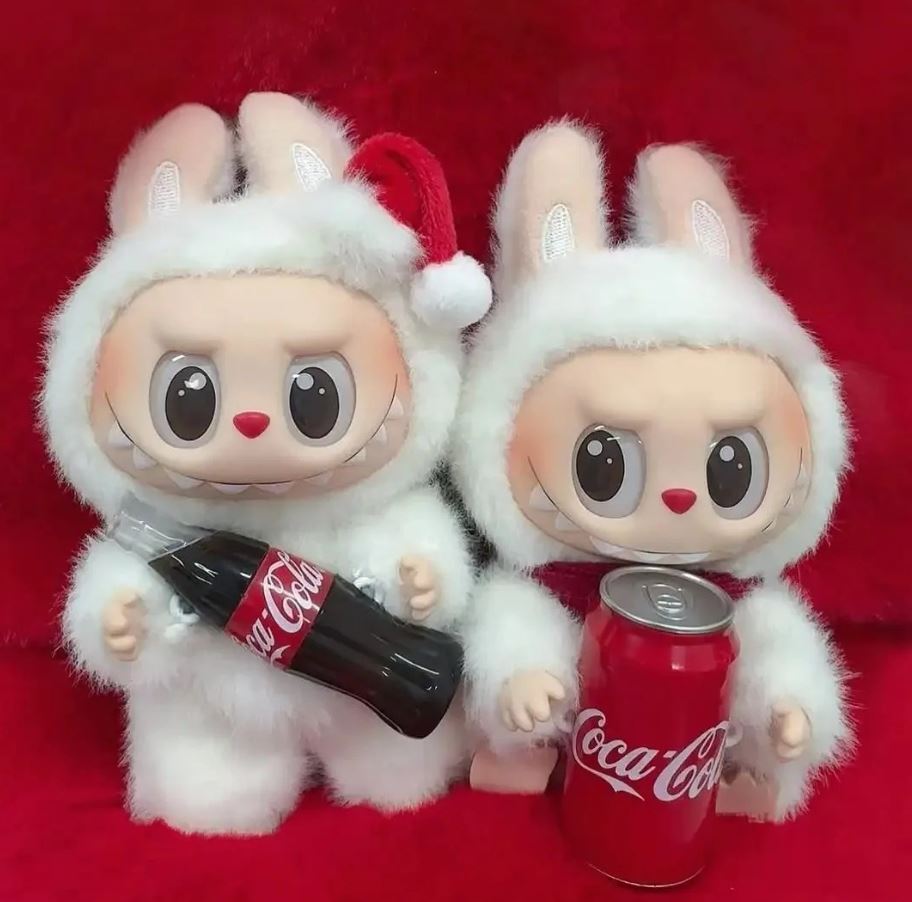 Labubu Peluche Coca - Cola